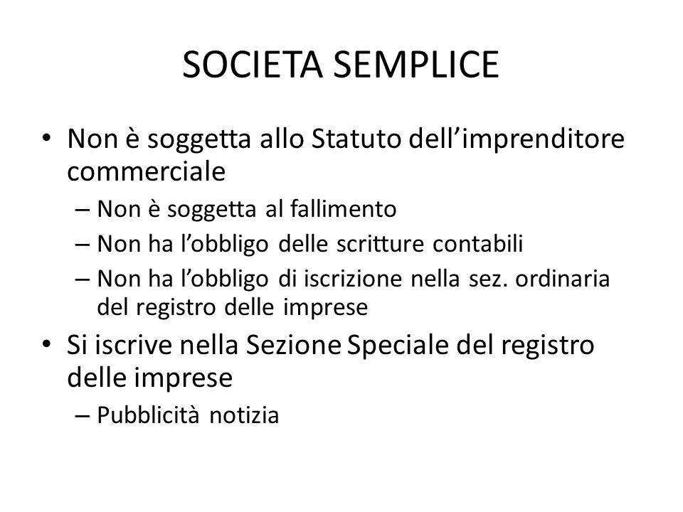 società semplice