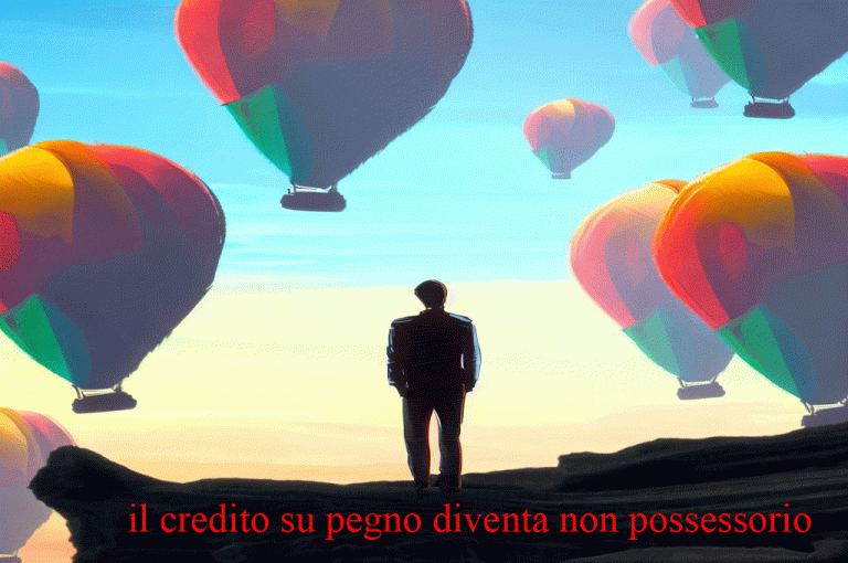 credito su pegno non possessorio